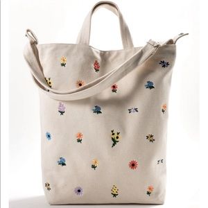 NWOT Baggu Duck Bag in Embroidered Ditsy Floral
